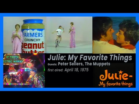 Julie: My Favorite Things (1975) - Julie Andrews, Peter Sellers, The Muppets