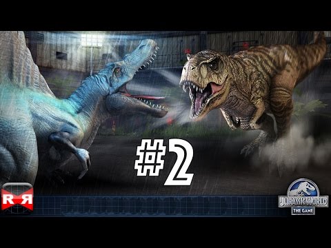 Jurassic World: The Game (by Ludia) - iOS Gameplay Part 2 - YouTube
