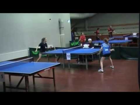 Annika Lundström - Sofie Eriksson (Nappulatyttöjen finaali 11.5.2013)