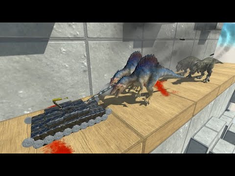 INDESTRUCTIBLE TANK VS ALL UNITS ARMY - Animal Revolt Battle Simulator