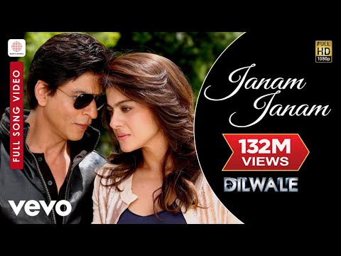 Janam Janam Full Video - Dilwale|Shah Rukh Khan|Kajol|Arijit Singh|Antara Mitra|Pritam