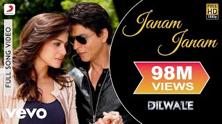 Janam Janam Full Video - Dilwale|Shah Rukh Khan|Kajol|Arijit Singh|Antara Mitra|Pritam