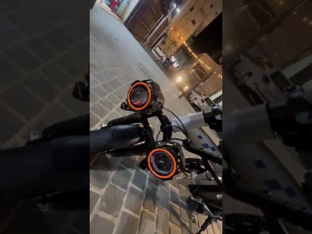 دراجة كهربائية وهوائية 48V مقاس 14