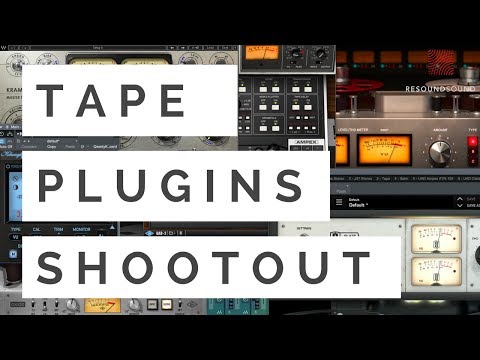 Tape Plugins Shootout: Softube/UAD/Waves/u-He/Slate Digital