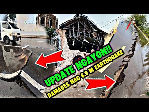 UPDATE NGAYON: EARTHQUAKE 6.9M  DAMAGE TERRIBLE!😥