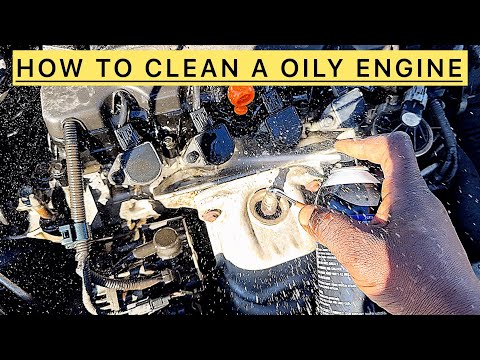 How to Safely Clean a Dirty, Oily Engine Using Brake Cleaner”