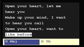 Download lagu Karaoke 'Open your heart'  de  EUROPE   by   EUROPE mp3