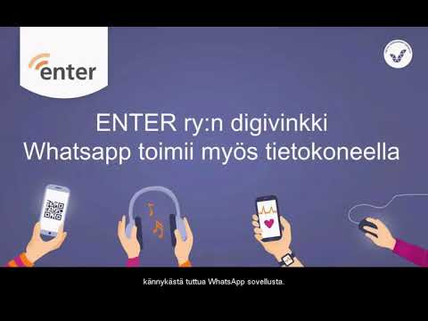 WhatsApp toimii myös tietokoneella