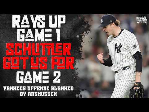 Rays Take GAME 1 vs Yankees | Cam Schlittler to The Rescue | Designated Spittaz