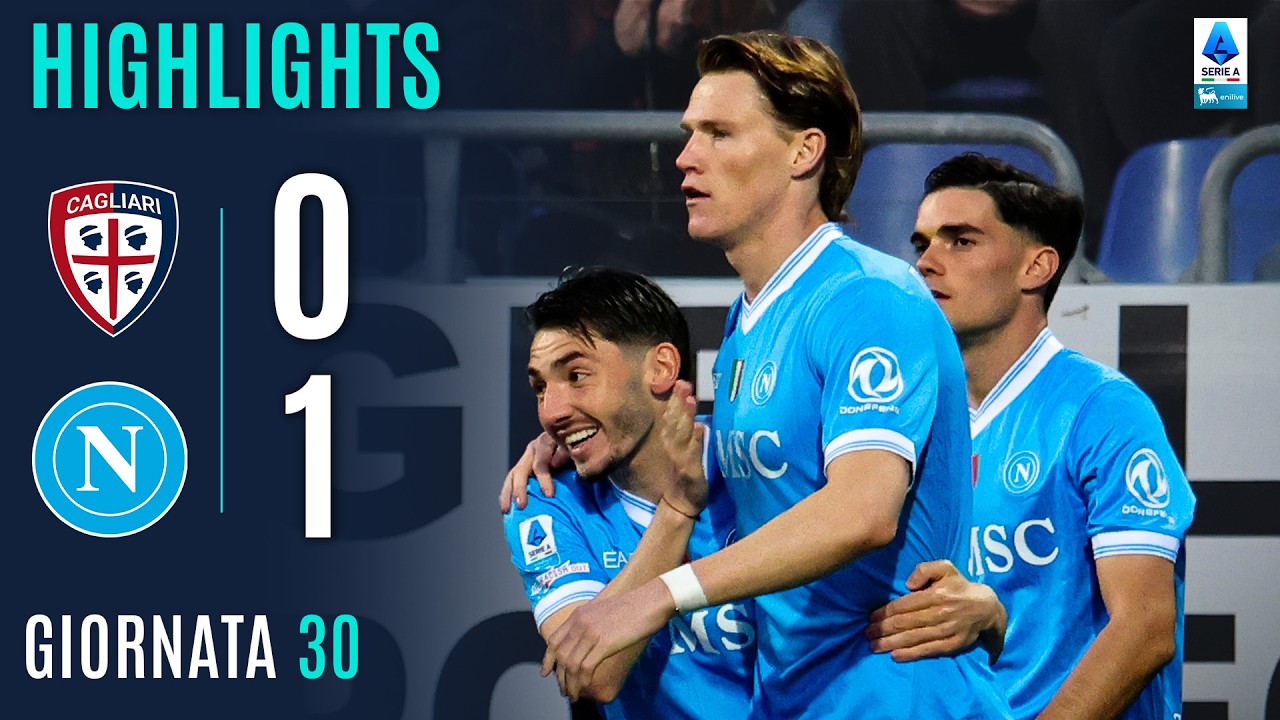 McTominay la Chiude Dopo Due Minuti | CAGLIARI-NAPOLI 0-1 | HIGHLIGHTS | SERIE A ENILIVE 2025/26