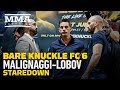 BKFC 6: Paulie Malignaggi vs. Artem Lobov Staredown - MMA Fighting