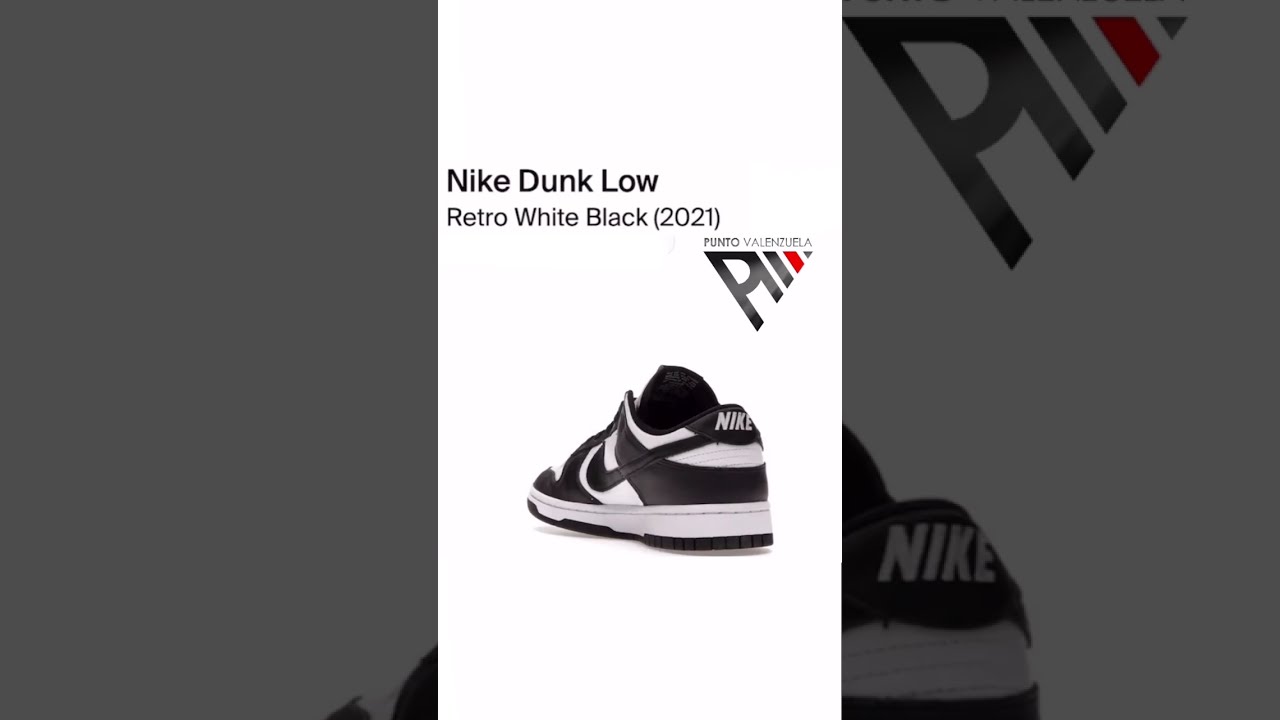 NIKE DUNK LOW Retro White Black (2021) 👟🏀🔥