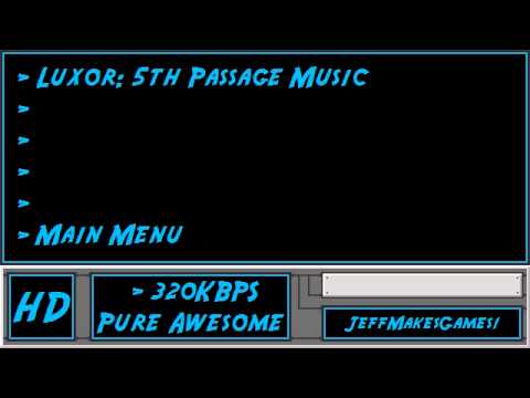 Luxor: 5th Passage Music - Main Menu