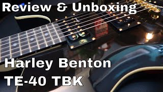 Video thumbnail for Harley Benton TE 40 TBK  Unboxing and Review by Jon is just TOO LouD!!
