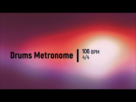 106 BPM 4/4 drum loop for practice