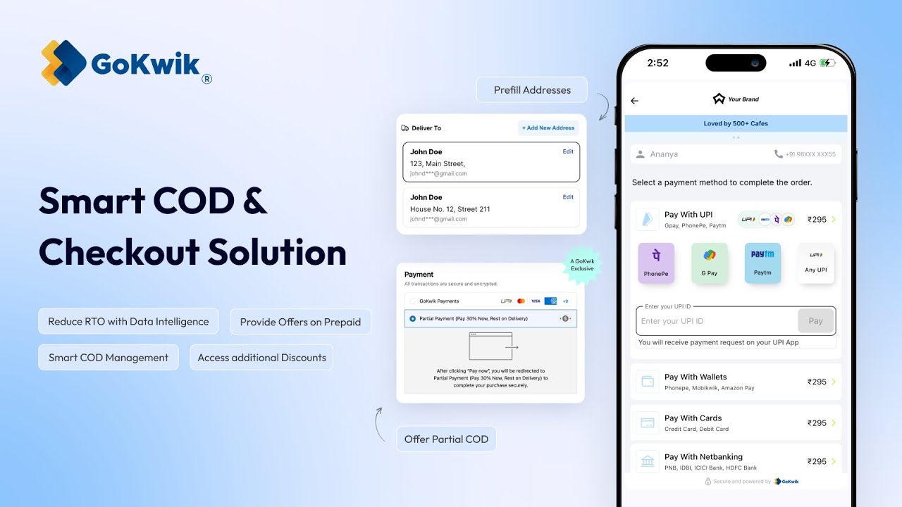 Kwik COD & Checkout Demo