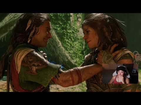 Freya and her brother Freyr (Yngvi) Reunited - God of War Ragnarok (PS4)