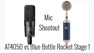 Video thumbnail for Audio Technica AT4050 vs Blue Bottle Rocket Stage 1 Microphone Shootout by Adam Mishan