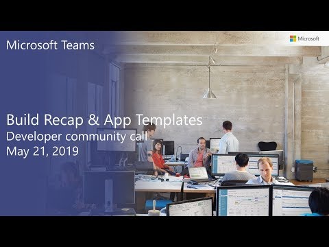Microsoft Teams community call May 2019