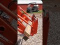 Kubota Bent Front Loader Fix #shorts #kubota #diy