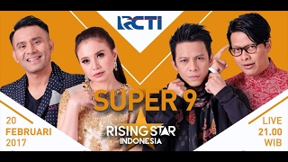 Download lagu Super 9 Rising Star Indonesia Dibuka Suara Cadas Fazrun Tambora mp3