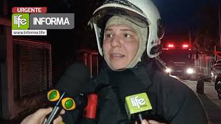 incêndio em madeireira na zona leste de São José dos Campos