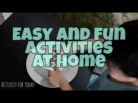 5 EASY AND FUN INDOOR ACTIVITIES FOR KIDS DURING LOCKDOWN