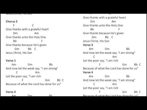 download lagu mp3 mp4 Give Thanks Chords Pdf, download lagu Give Thanks Chords Pdf gratis, unduh video klip Give Thanks Chords Pdf