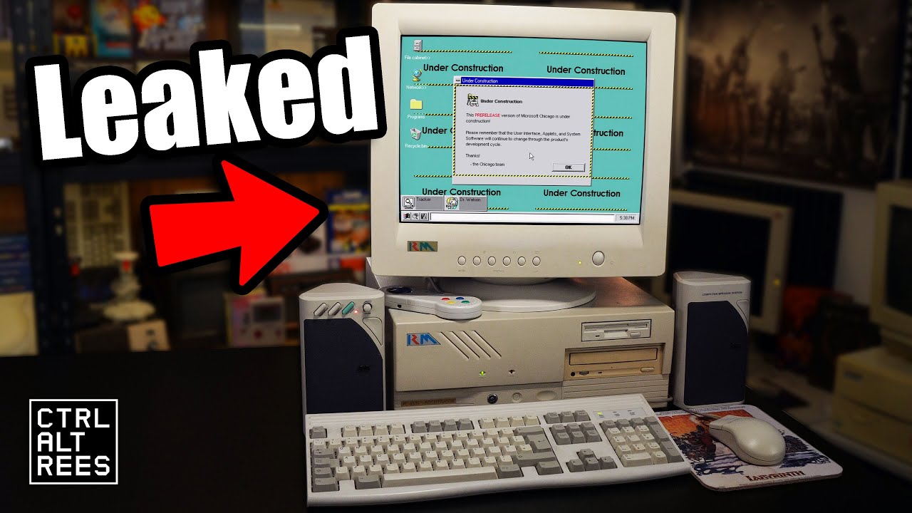 The Early Windows 95 Builds Microsoft DIDN'T Want Us To See