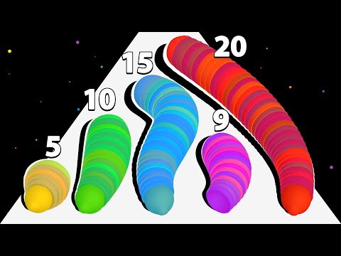 SLUGGY RUN! - Colorful ASMR Gameplay