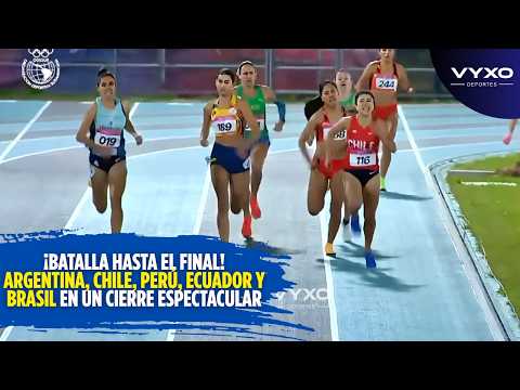 ¡QUÉ CIERRE! Micaela Levaggi remonta y gana los 1500m | Gran batalla en Santa Fe Argentina 2026