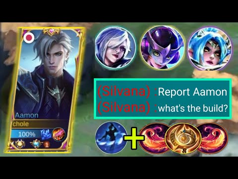 WTF DAMAGE !!! | BEST BUILD AAMON 2022 FOR ONESHOT IS HERE !! - MLBB