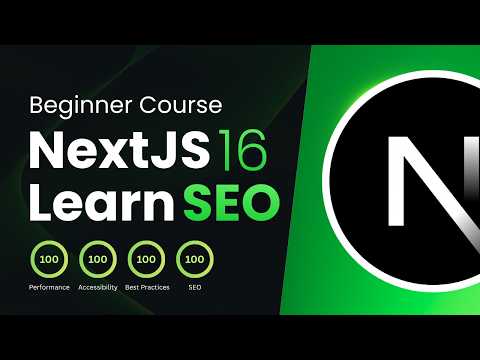 NextJS 16 SEO Crash Course - Metadata, Robots, Sitemap, OpenGraph...