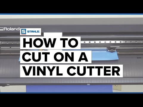 How to Cut Vinyl Start to Finish with the Roland® GS-24 Vinyl Cutter