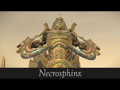 Total War: Unit Lore - Necrosphinx