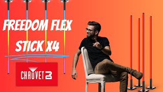 Video thumbnail for Chauvet Freedom Flex Stick X4 Overview by Lighting Inventory