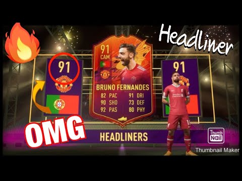 OMG!! Packing headliner Bruno in a 75+ rated player pack