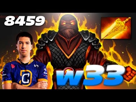 w33 Radiance Ember Spirit | 8459 MMR Dota 2