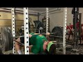 410 Close Grip Bench And Chimpanzee Training