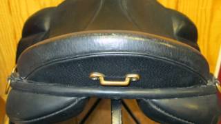 preview picture of video 'Black Country Celeste Used Endurance Saddle 17.5 W -17305'