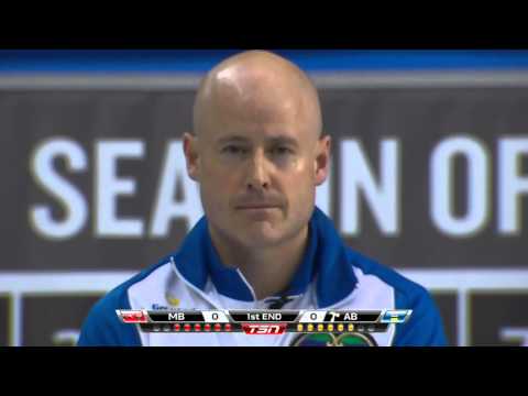 Koe (AB) vs. McEwen (MB) - 2016 Tim Hortons Brier (Page Playoff 3 vs. 4)