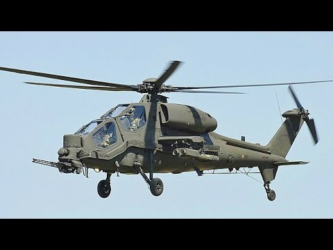 Agusta A129 Mangusta attack helicopter of Italian air forces - Weapons Update