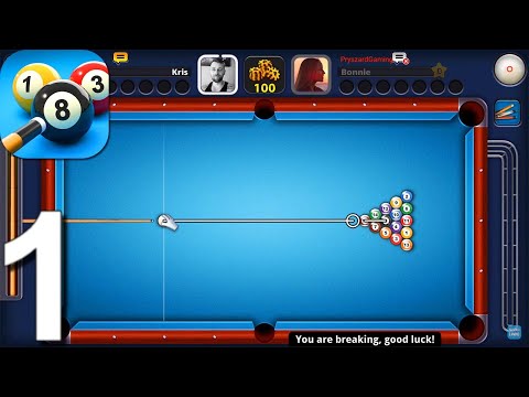 8 Ball Pool - Gameplay Walkthrough Part 1 (Android,iOS)