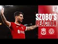 SZOBOSZLAI'S REACTION: Scoring at Kop end was 'very special' | Liverpool 3-1 Leicester City