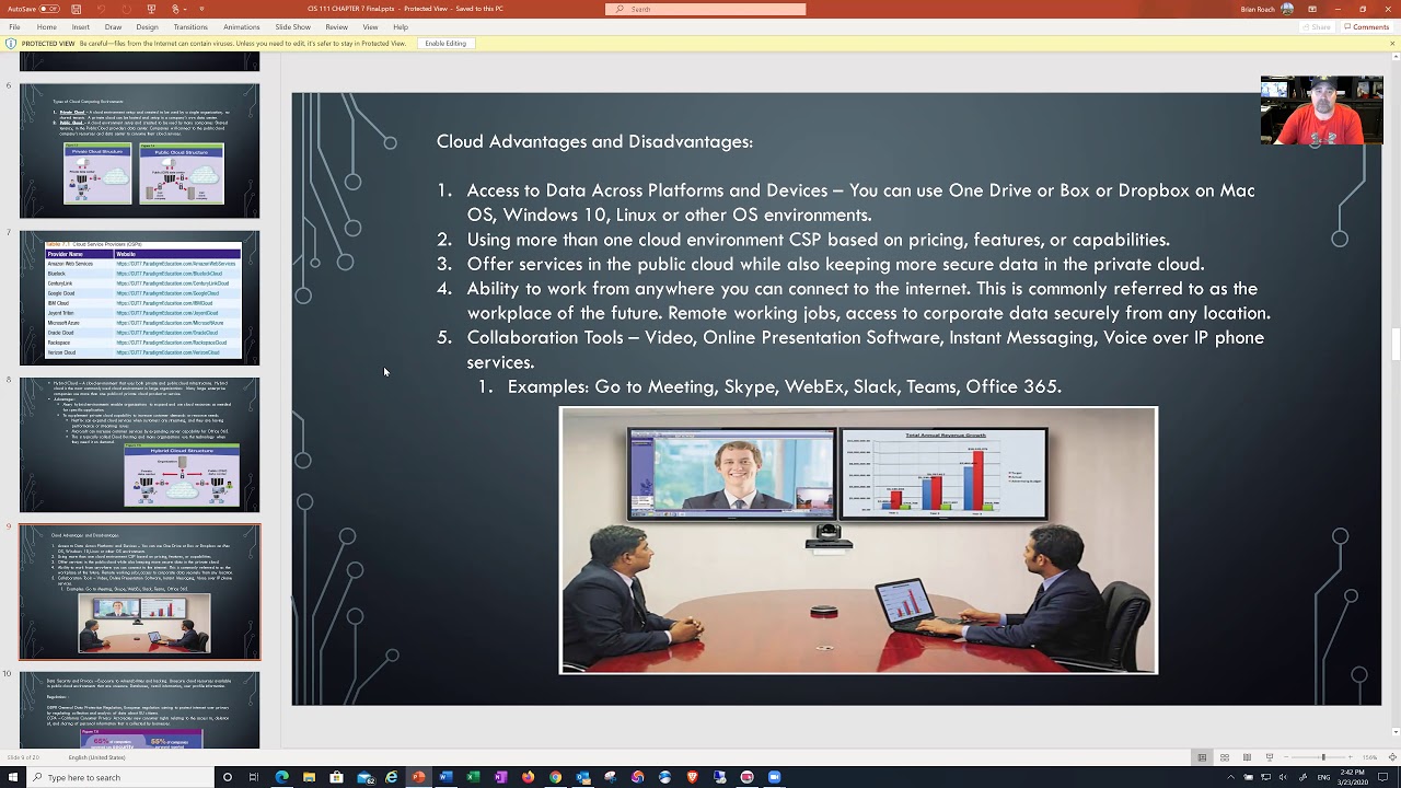 CIS 111 Chapter 7 lecture - Understanding Cloud Computing