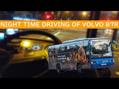 [IRL] Night Driving in a Volvo B7R