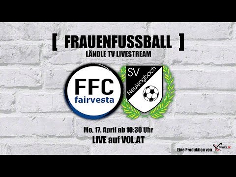 LIVE: FFC Vorderland vs. SV Neulengbach