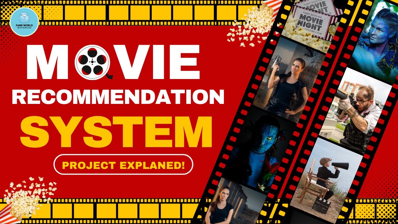 🔥 Build a Movie Recommendation System with Machine Learning | Python Project Explained in 8 Minutes!