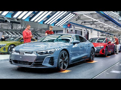 Tour of Best Audi Factory Producing Futuristic Audi E-Tron - Production Line