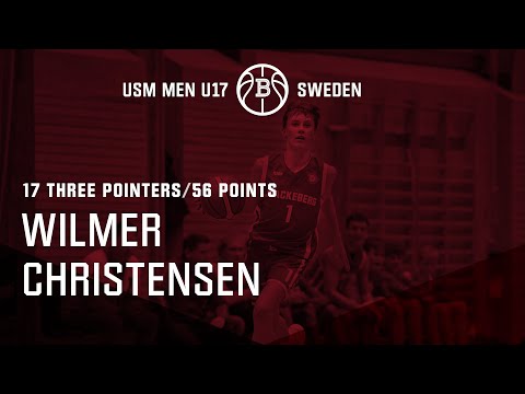 17 3-pointers in one game! Wilmer Christensen / Blackeberg Basketball